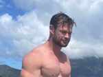 Chris Hemsworth and brother Liam enjoy a vacation on a private island with family