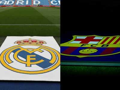 Barcelona and Real Madrid meet for first El Clasico of season on October 24