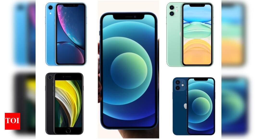 Apple Iphone 12 Vs Iphone 12 Mini Vs Iphone 11 Vs Iphone Se Vs Iphone Xr Which Offers The Most Value For Money Times Of India