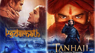 From late Sushant Singh Rajput's 'Kedarnath' to Ajay Devgn's 'Tanhaji: The Unsung Warrior', Bollywood movies that are scheduled to re-release this week