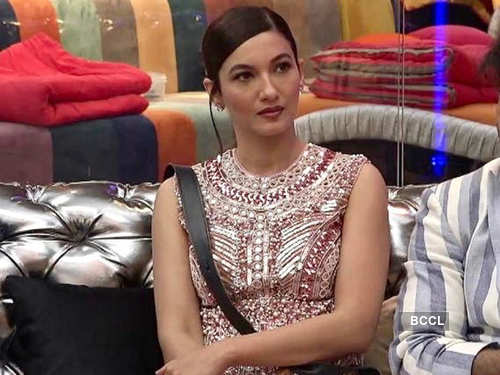 Gauahar Khan radiates elegance through her glamorous style inside