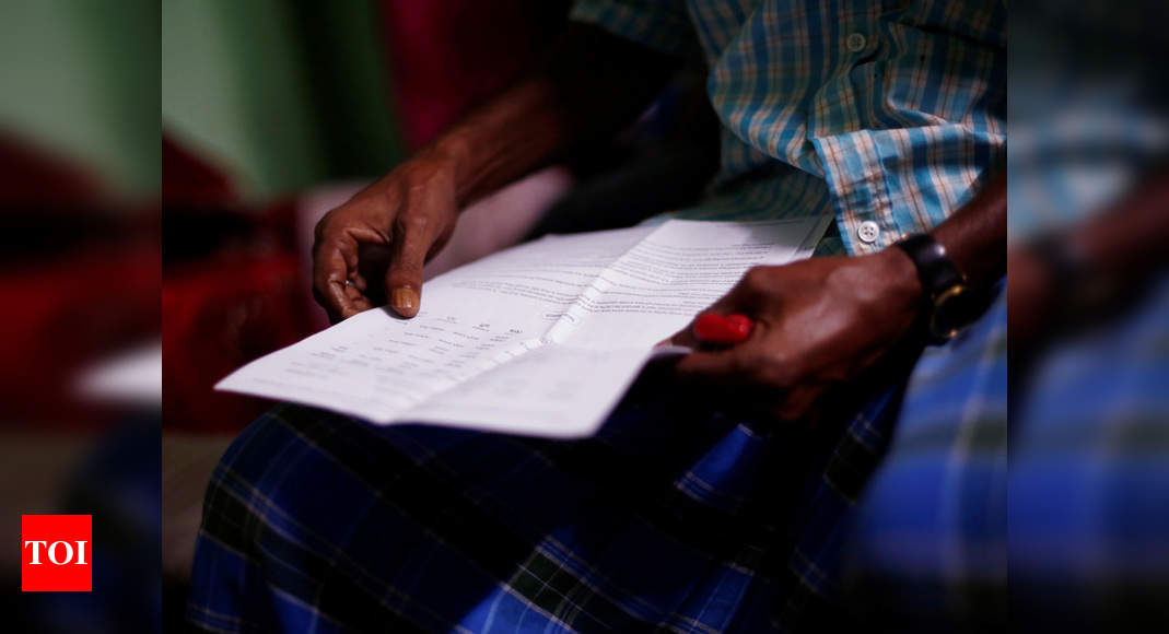  10,000 ineligible names to be deleted from final NRC in Assam | India News - Times of India