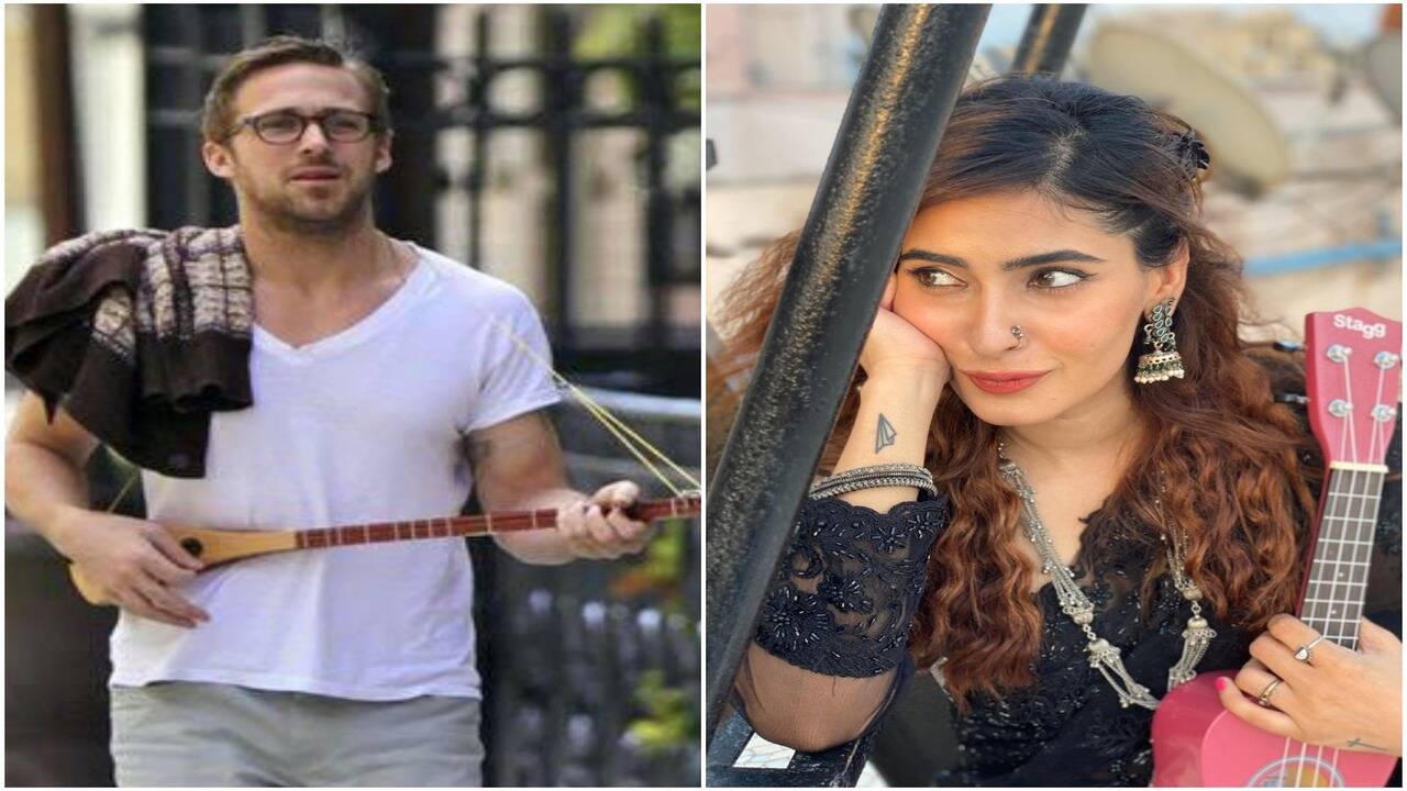 Karishma Sharmas playing the ukulele inspired by Ryan Gosling | Hindi  Movie News - Times of India