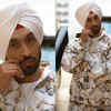 Diljit Dosanjh's marble jacket will actually remind you of a hotel