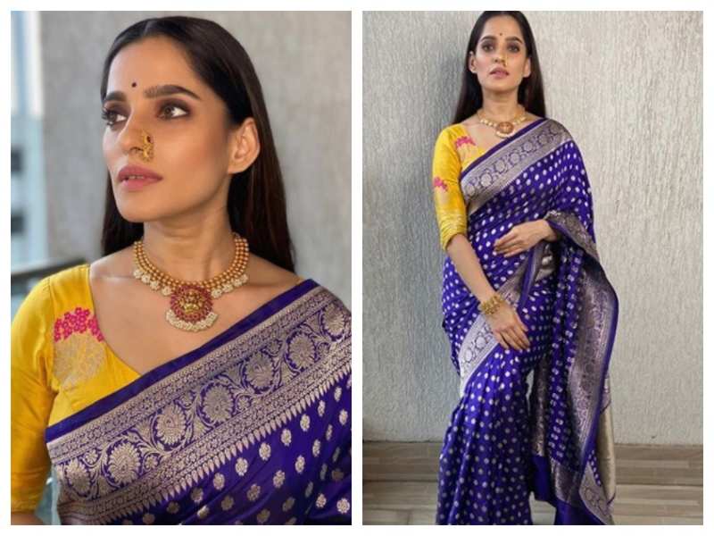 Priya Bapat is festive ready as she goes desi in her latest pictures ...