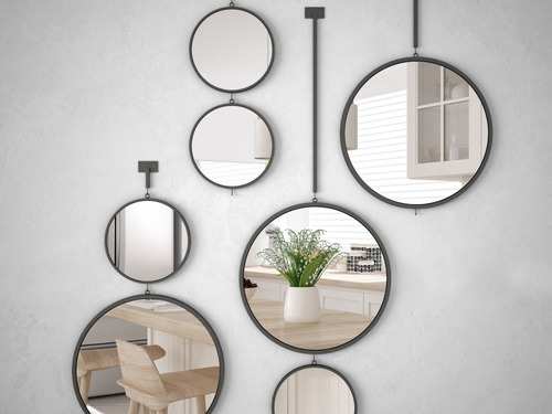 5 Diy Ideas Using Mirrors To Amp Up, How To Arrange Mirrors On A Wall