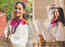 Mira Rajput Kapoor's balloon sleeves top with patchwork is this season's hot pick