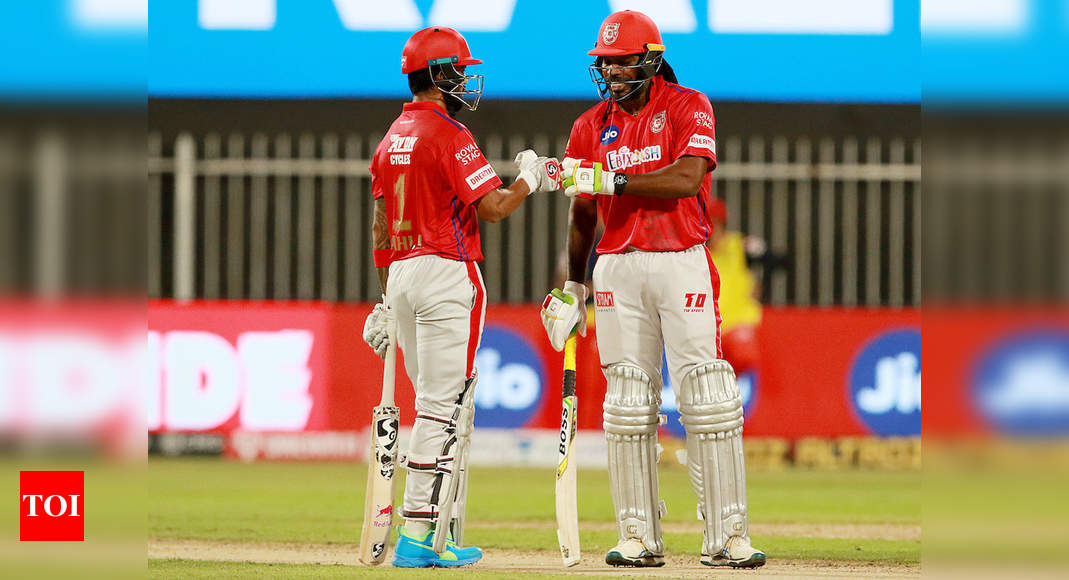 Gayle, Rahul star as KXIP beat RCB by 8 wickets