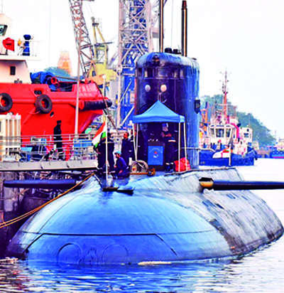 With an eye on China, India hands over submarine to Myanmar