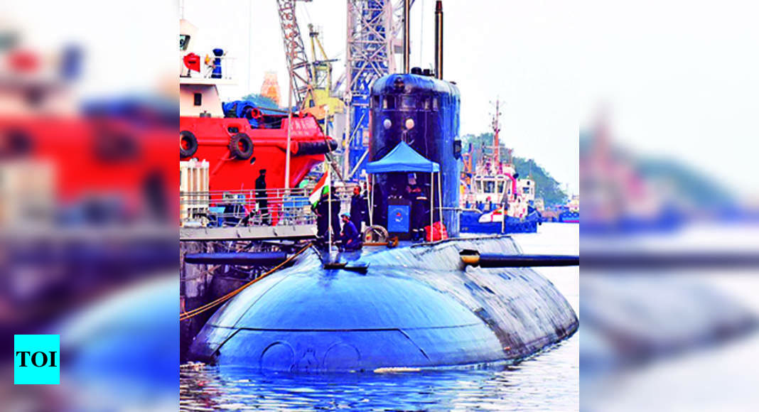 India hands over submarine to Myanmar