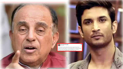 Subramanian Swamy asks, 'Why are so many in Mumbai in hurry to close Sushant Singh Rajput death case'
