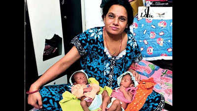 Gujarat: Mom after 11 years didn’t let Covid-19 rob her of twin joy