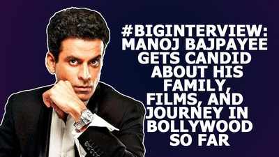 #BigInterview video: Manoj Bajpayee gets candid about his family, films, and journey in Bollywood so far