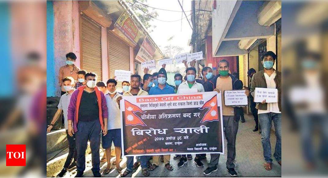 Student wing of opposition Nepali Congress protests against ‘Chinese ...