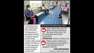 Nagpur: Caution the buzzword as Metro starts after 7 months
