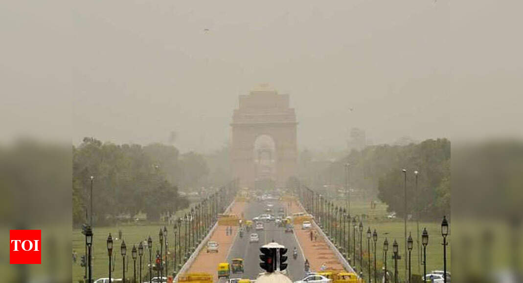 Delhi Rise in wind speed helps improve AQI Delhi News Times of India
