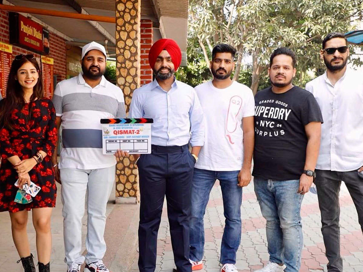 Here's another picture from the sets of 'Qismat 2' | Punjabi Movie News -  Times of India