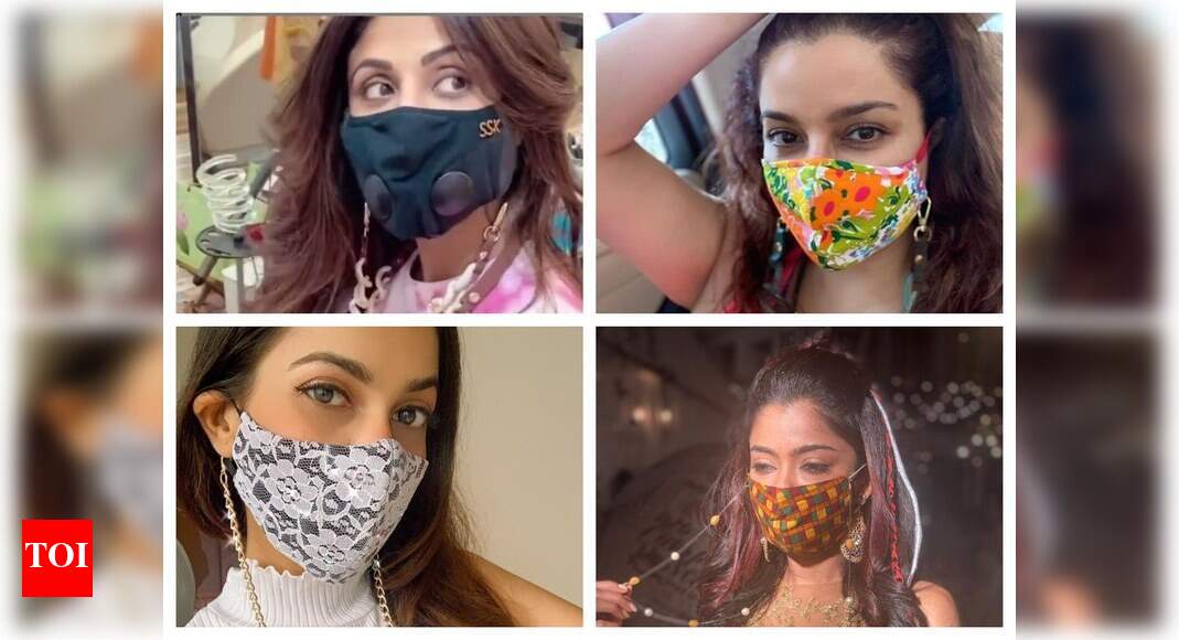 Mask chains: The haute new accessory - Times of India