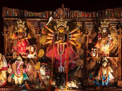 Goddess Chandraghanta, the third form of Durga
