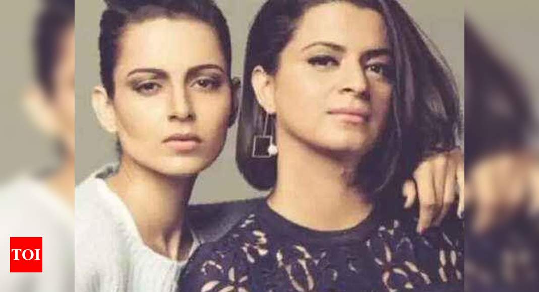 Fir Registered Against Kangana Ranaut Her Sister Over Tweets Hindi Movie News Times Of India