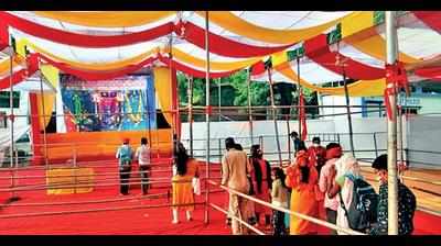 Gujarat: Only virtual darshan at Pavagadh on first day of Navratri