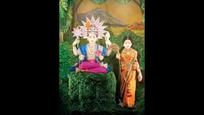 Simple Navaratri celebrations begin in Dharwad