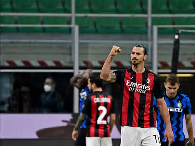 Zlatan Ibrahimovic's quickfire double gives AC Milan 2-1 derby win