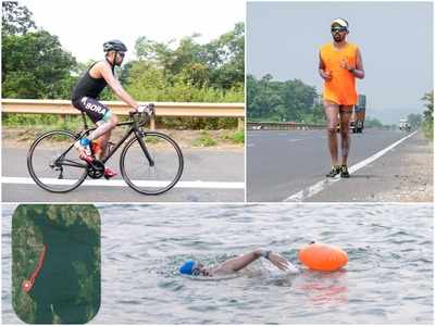 Mumbai man completes solo Ironman Triathlon during pandemic