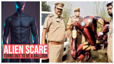 Noida: Alien scare turns out to be a balloon