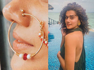 Taapsee's look from 'Haseen Dilruba'