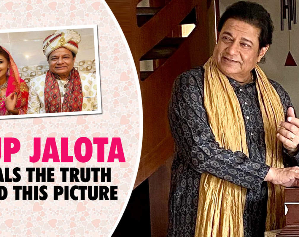 
Anup Jalota clears that the recent wedding picture with Jasleen Matharu, which went viral, was for a film shoot. He tells us that they only share a guru-shishya relationship.
