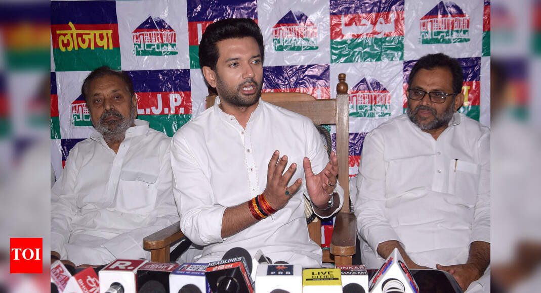 BJP leaders attacking me at Nitish's behest, claims Chirag Paswan