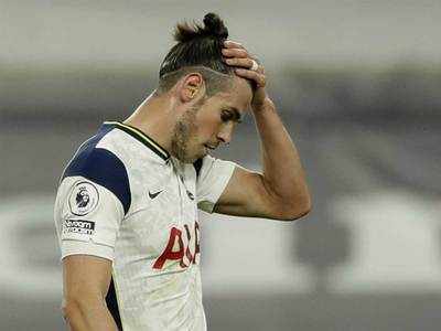 Not a happy homecoming for Tottenham Hotspur's Gareth Bale