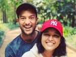 Mayank Agarwal and wife Aashita Sood's photos go viral after the cricketer's performance in IPL match