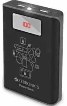 Zebronics ZEB-PG10000D 10000 mAh Power Bank