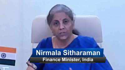 Govt not opposed to another stimulus package: FM Nirmala Sitharaman