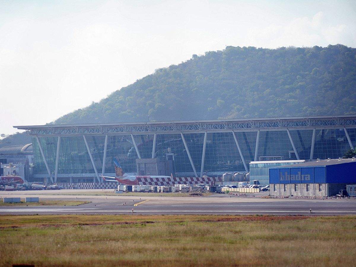 CM inspects work on Shivamogga airport | Mysuru News - Times of India