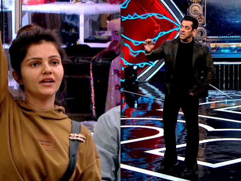 Bigg Boss 14: Bigg Boss 14: Rubina Dilaik complains about Salman Khan's comment; says latter disrespected her and husband Abhinav Shukla - Times of India
