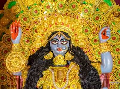 Goddess Kalaratri, the seventh form of Durga