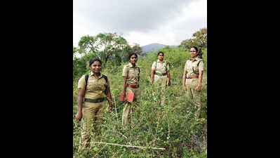 Coimbatore: Passion drives women to take up forest guard job