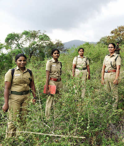 Coimbatore: Passion drives women to take up forest guard job | Coimbatore News - Times of India