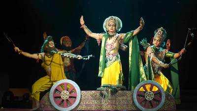 Ram and Sita take the stage, Covid-19 sets lakshman rekha