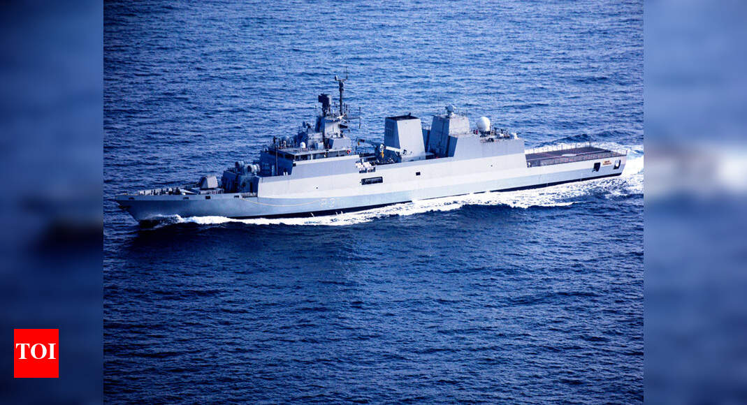 Indigenously-built stealth corvette INS Kavaratti to be commissioned into Navy on Thursday | India News – Times of India