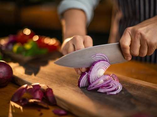 Do you cut all your veggies without washing knife in between