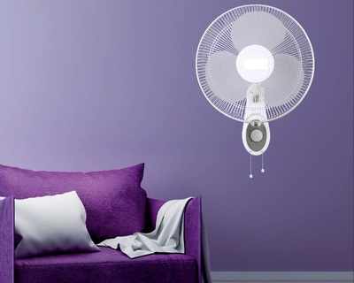 Effective Wall Mount Fans To Circulate The Air In The Room Evenly In All Directions