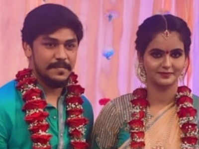 TV actress Chaitra Reddy engaged to filmmaker Rakesh