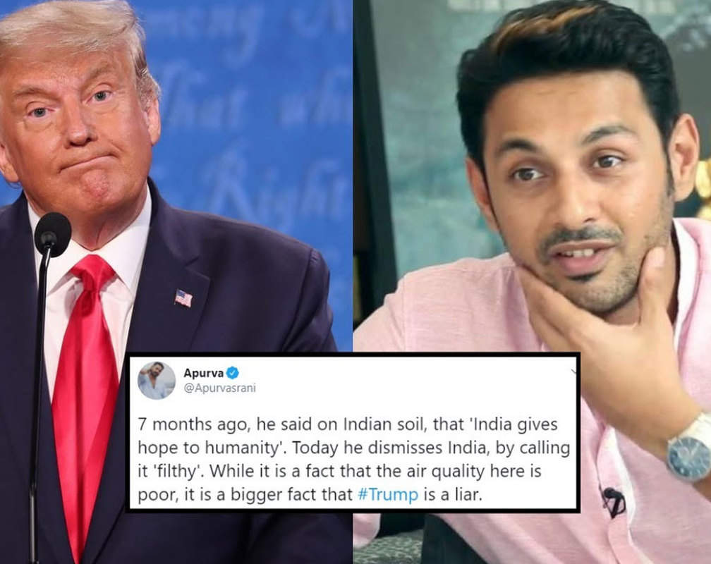 
Apurva Asrani reacts on US President Donald Trump’s ‘filthy’ comment
