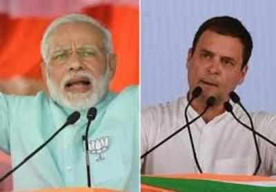 Bihar polls: PM Modi attacks Congress-RJD, Rahul questions BJP's promises