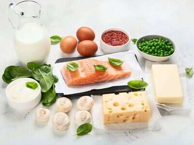 Healthy Vitamin D and calcium-rich foods 
