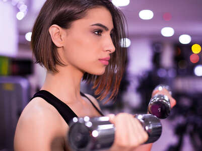 Why you should never exercise with your make-up on
